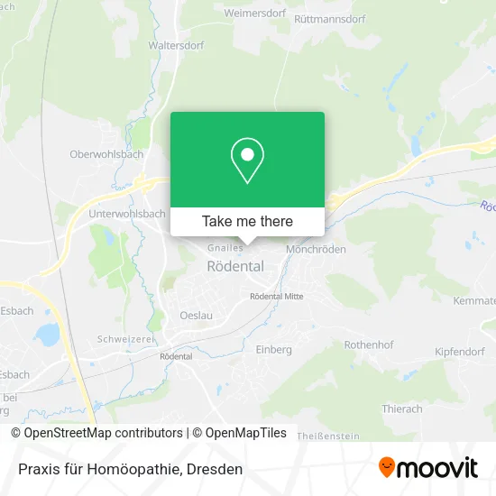 Карта Praxis für Homöopathie