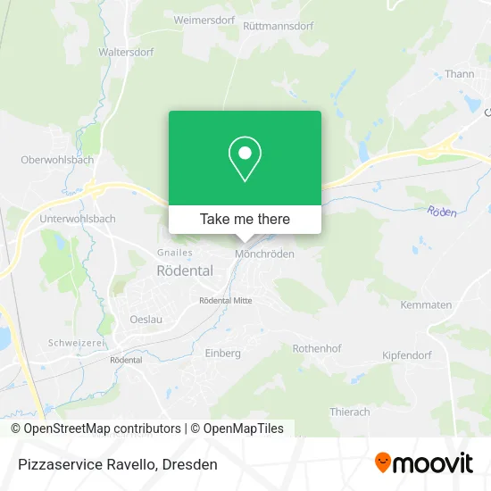 Карта Pizzaservice Ravello
