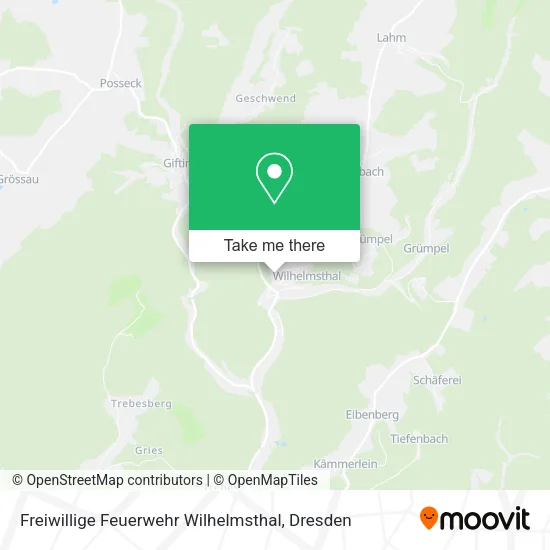 Карта Freiwillige Feuerwehr Wilhelmsthal
