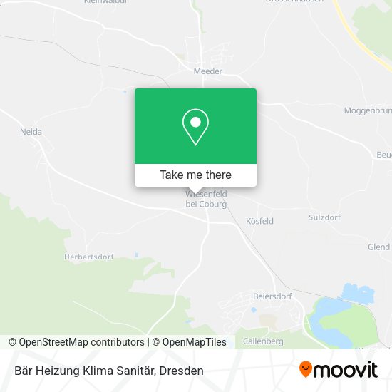Карта Bär Heizung Klima Sanitär