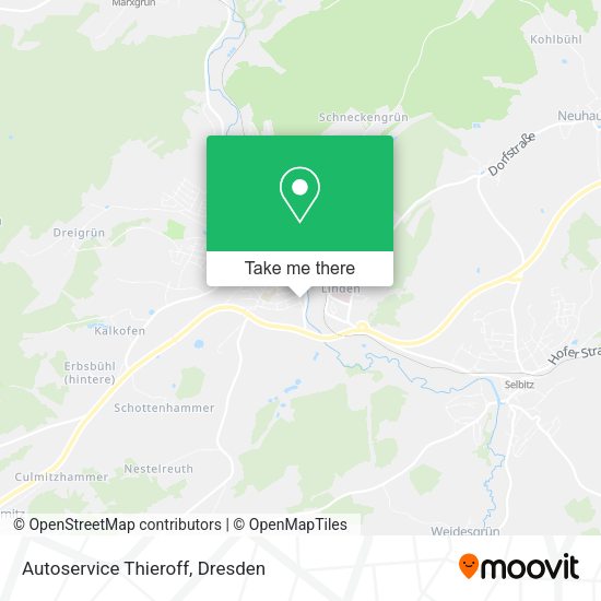 Карта Autoservice Thieroff