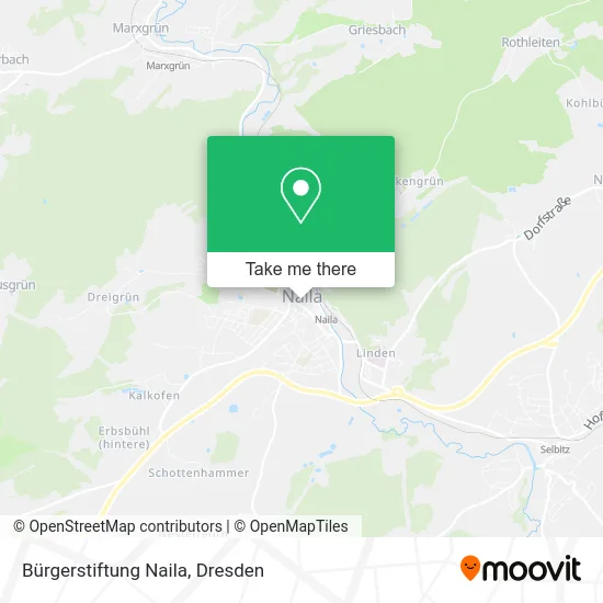 Карта Bürgerstiftung Naila