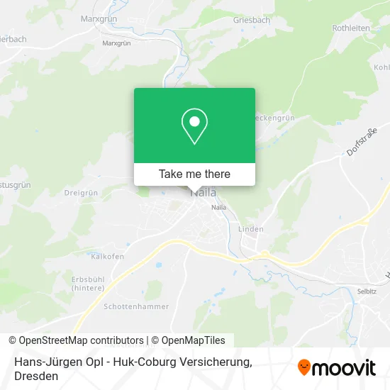 Карта Hans-Jürgen Opl - Huk-Coburg Versicherung