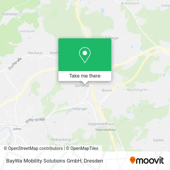 Карта BayWa Mobility Solutions GmbH