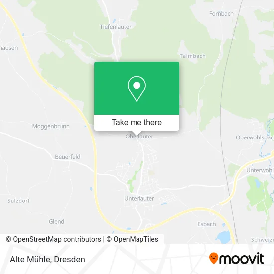 Карта Alte Mühle