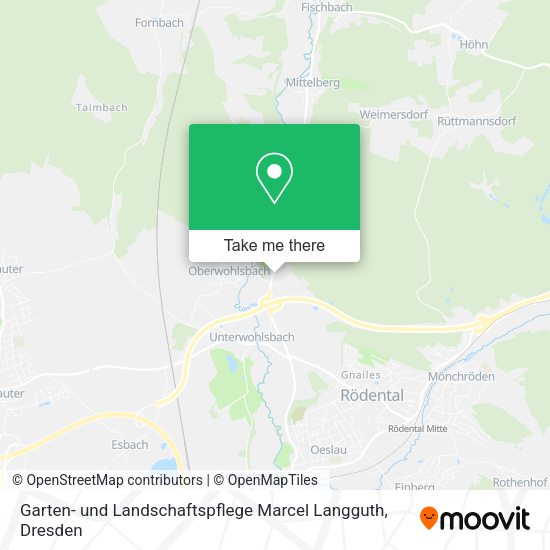 Карта Garten- und Landschaftspflege Marcel Langguth