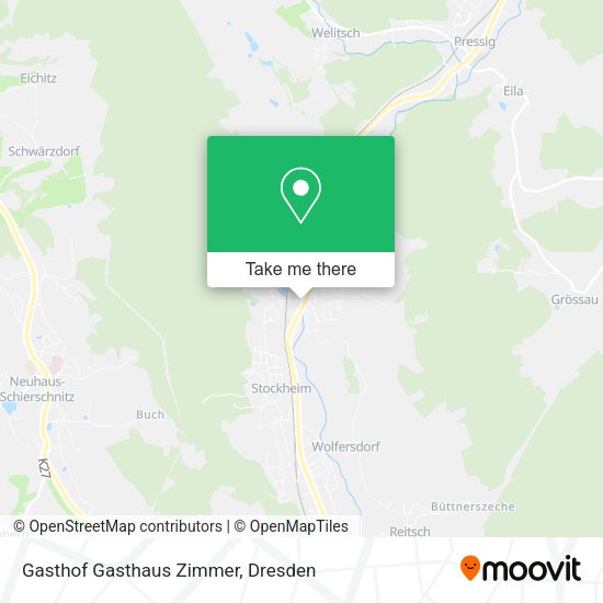 Карта Gasthof Gasthaus Zimmer