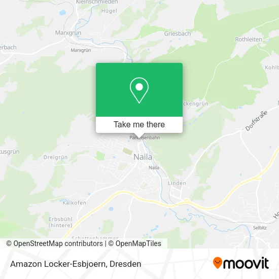 Карта Amazon Locker-Esbjoern