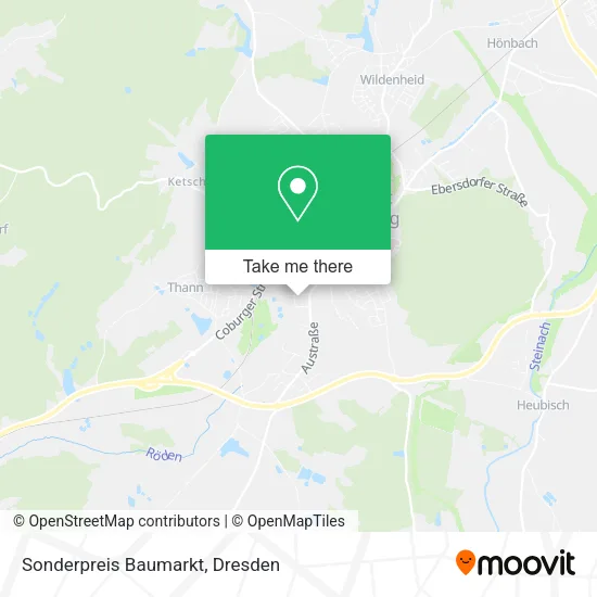 Sonderpreis Baumarkt map
