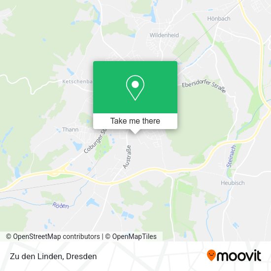 Карта Zu den Linden