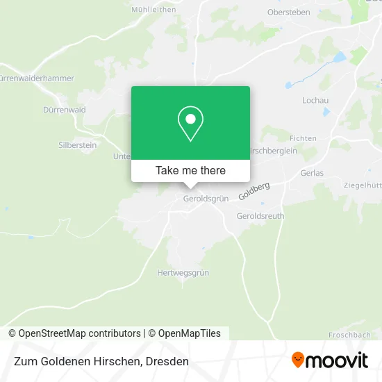 Карта Zum Goldenen Hirschen