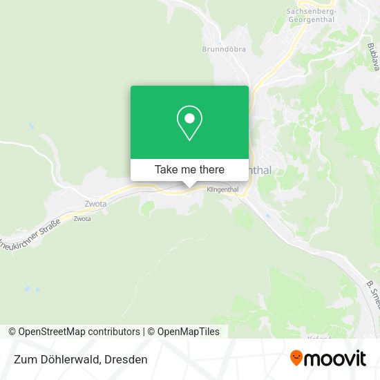 Карта Zum Döhlerwald
