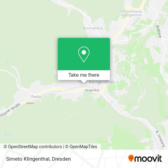 Карта Simeto Klingenthal