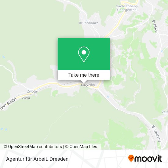 Карта Agentur für Arbeit