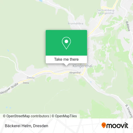 Карта Bäckerei Helm