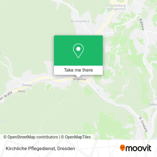 Карта Kirchliche Pflegedienst