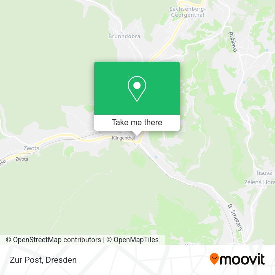 Карта Zur Post
