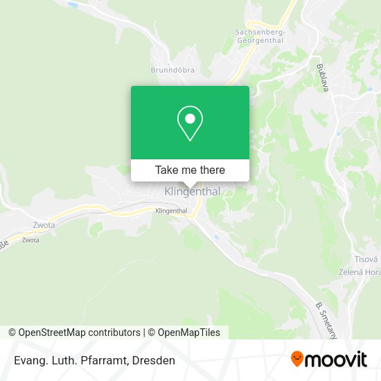 Карта Evang. Luth. Pfarramt