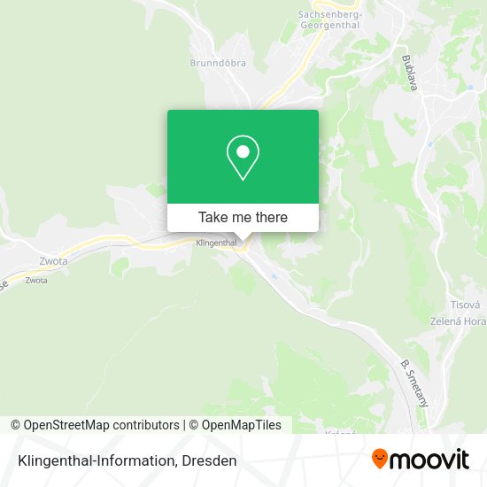 Карта Klingenthal-Information