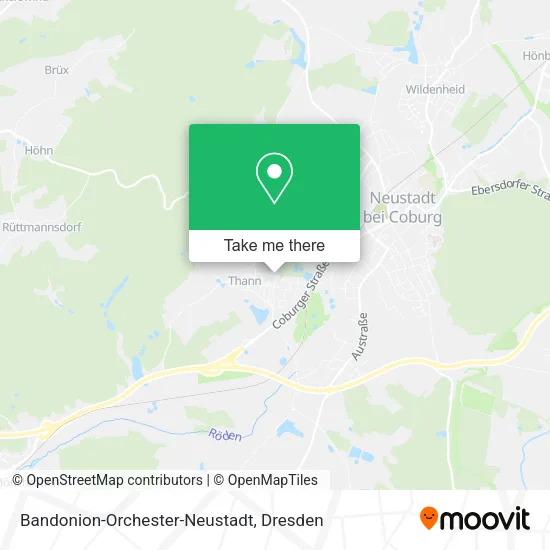 Карта Bandonion-Orchester-Neustadt