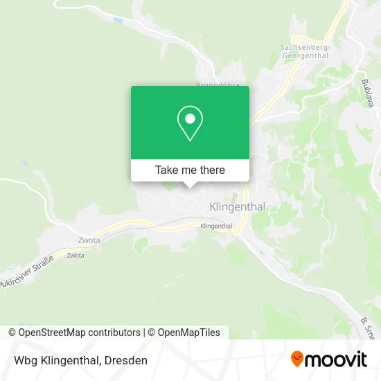 Карта Wbg Klingenthal