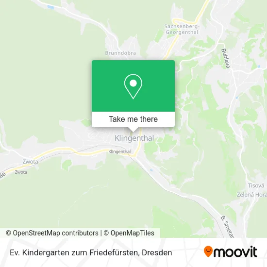 Карта Ev. Kindergarten zum Friedefürsten