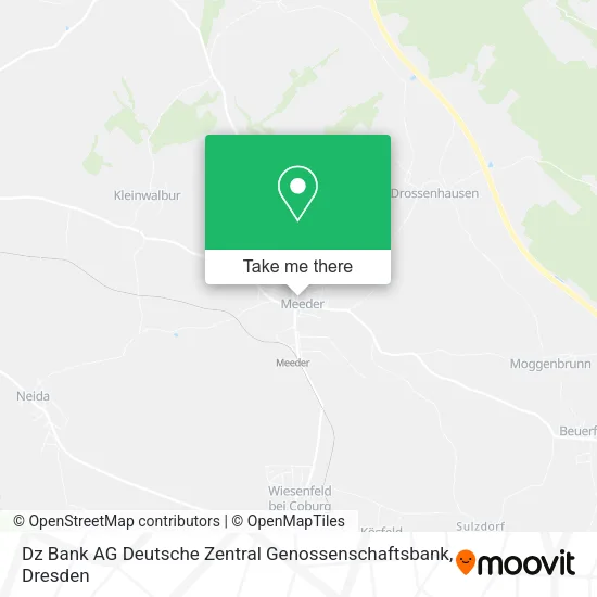 Карта Dz Bank AG Deutsche Zentral Genossenschaftsbank