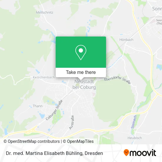 Dr. med. Martina Elisabeth Bühling map