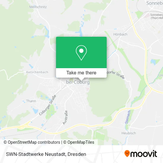 Карта SWN-Stadtwerke Neustadt