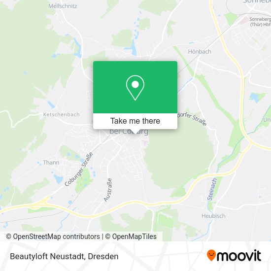 Карта Beautyloft Neustadt