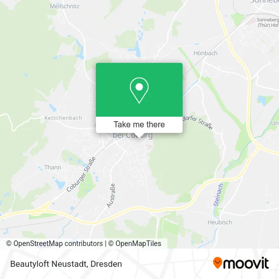 Карта Beautyloft Neustadt