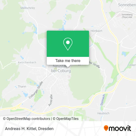 Карта Andreas H. Kittel