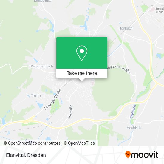Карта Elanvital
