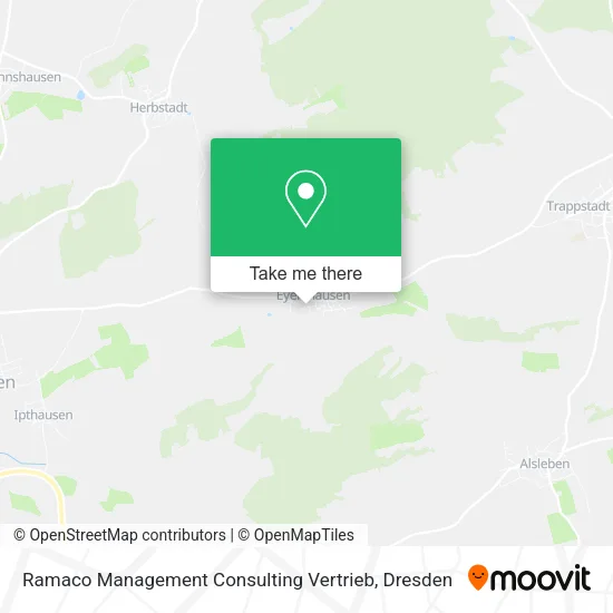 Карта Ramaco Management Consulting Vertrieb