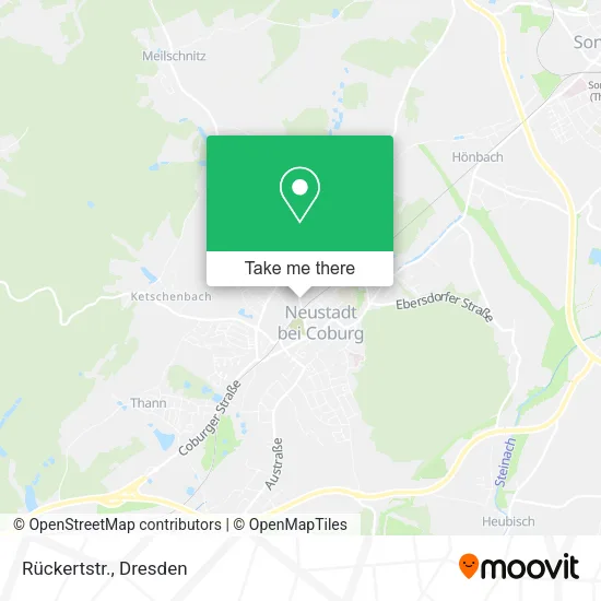 Карта Rückertstr.