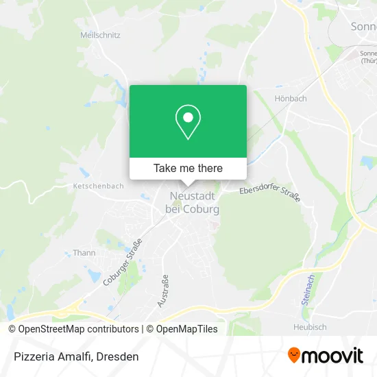 Карта Pizzeria Amalfi