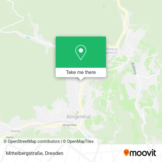 Mittelbergstraße map