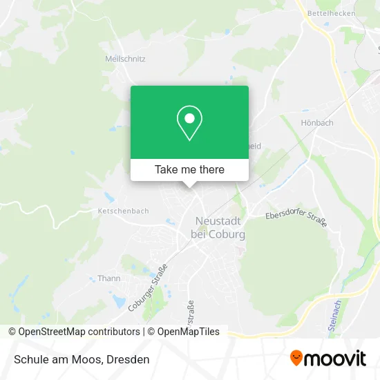 Карта Schule am Moos