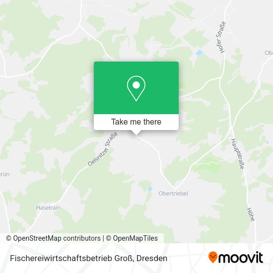 Карта Fischereiwirtschaftsbetrieb Groß