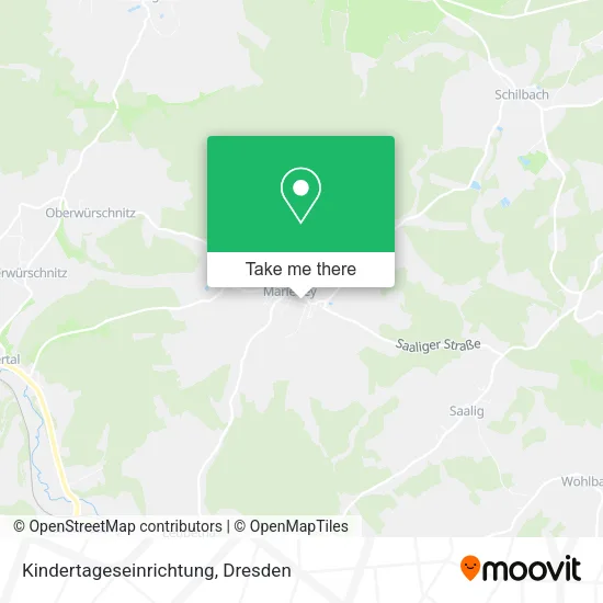 Карта Kindertageseinrichtung