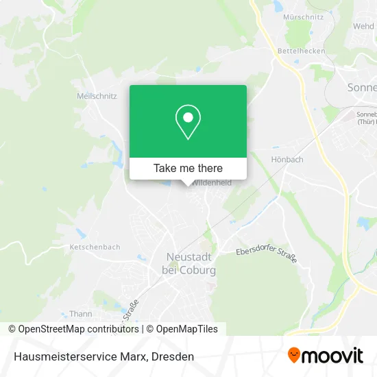Карта Hausmeisterservice Marx
