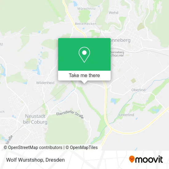 Карта Wolf Wurstshop