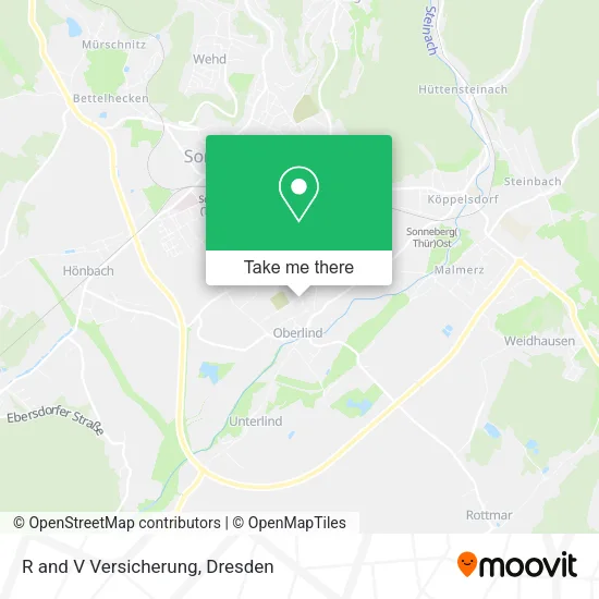 Карта R and V Versicherung