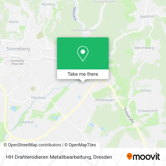 Карта HH Drahterodieren Metallbearbeitung