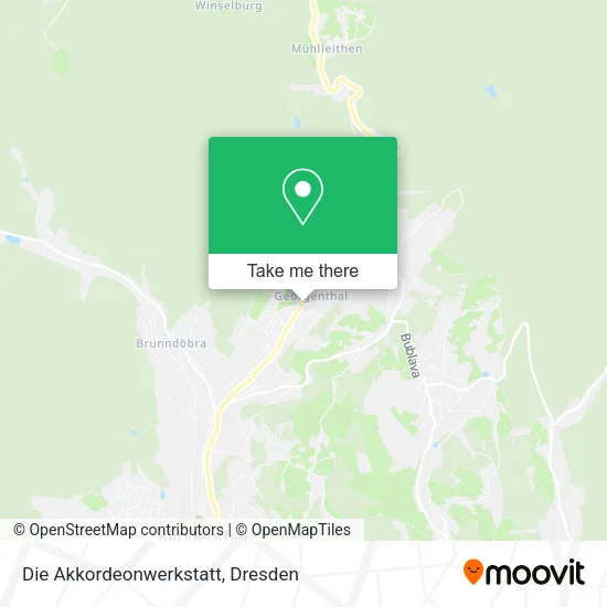 Карта Die Akkordeonwerkstatt