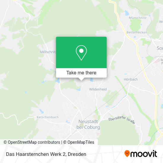Карта Das Haarsternchen Werk 2