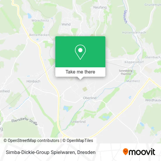 Карта Simba-Dickie-Group Spielwaren