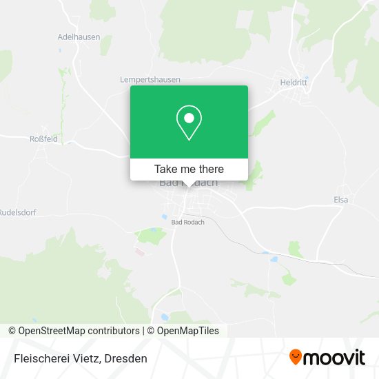 Карта Fleischerei Vietz