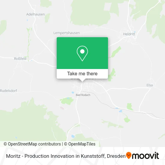 Карта Moritz - Production Innovation in Kunststoff