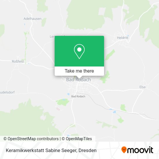 Карта Keramikwerkstatt Sabine Seeger
